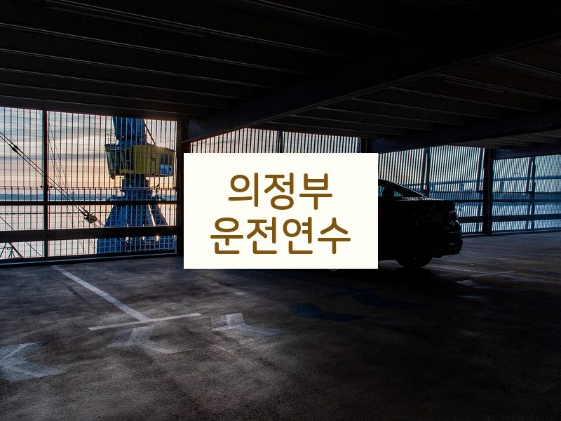 의정부운전연수 후기