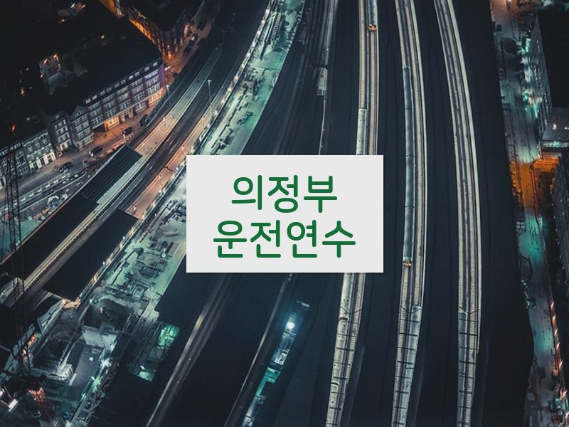 의정부운전연수 후기