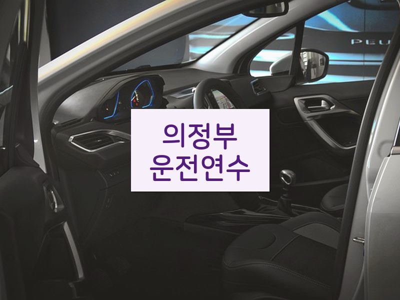 의정부운전연수 후기