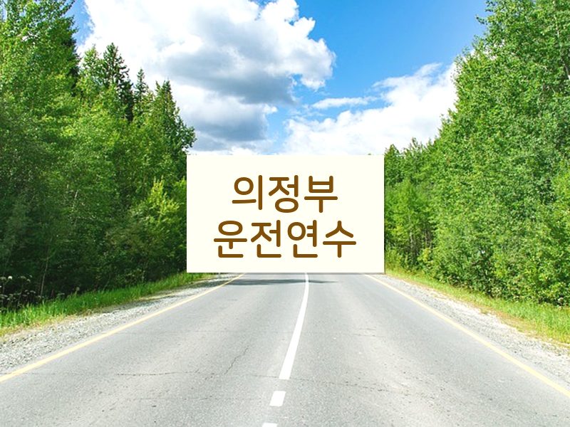 의정부운전연수 후기