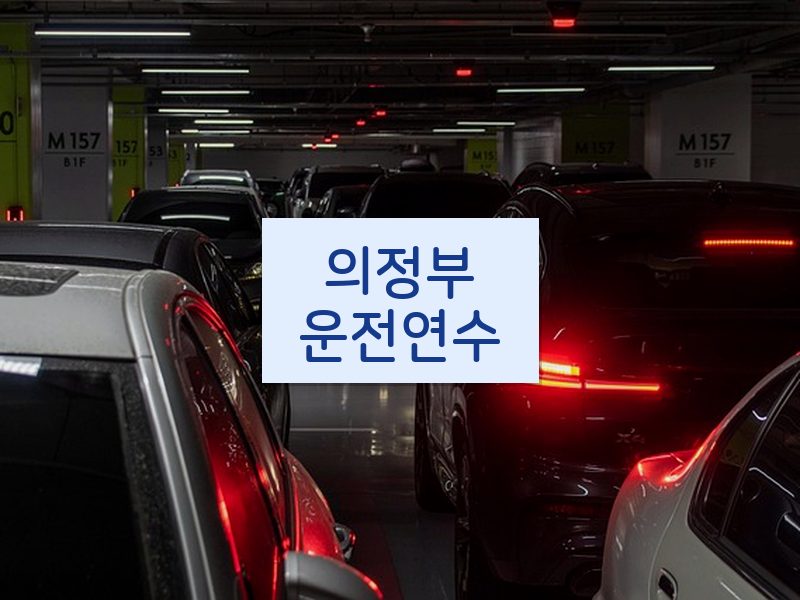 의정부운전연수 후기