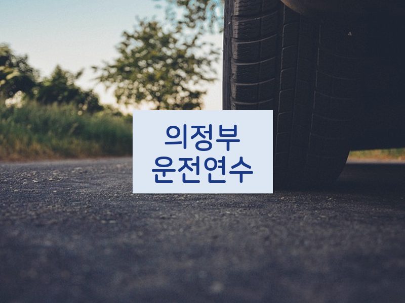 의정부운전연수 후기