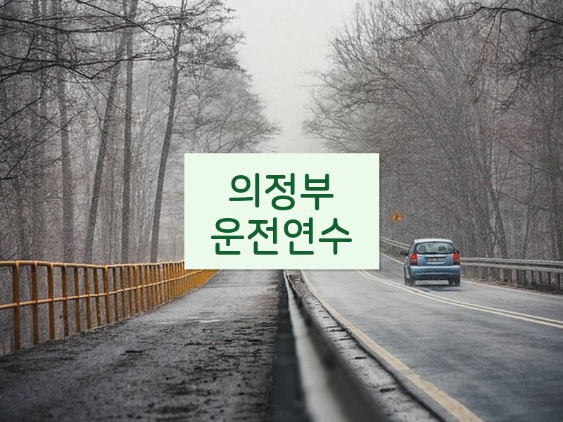 의정부운전연수 후기