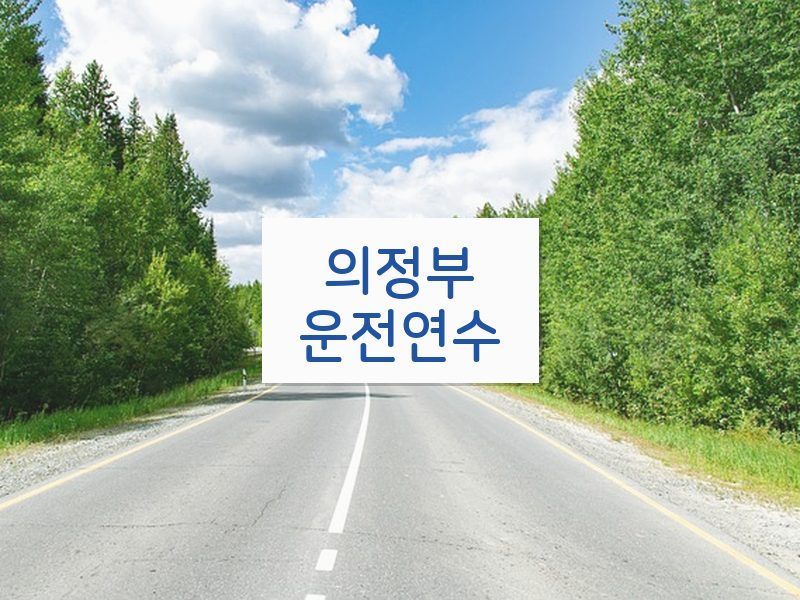 의정부운전연수 후기