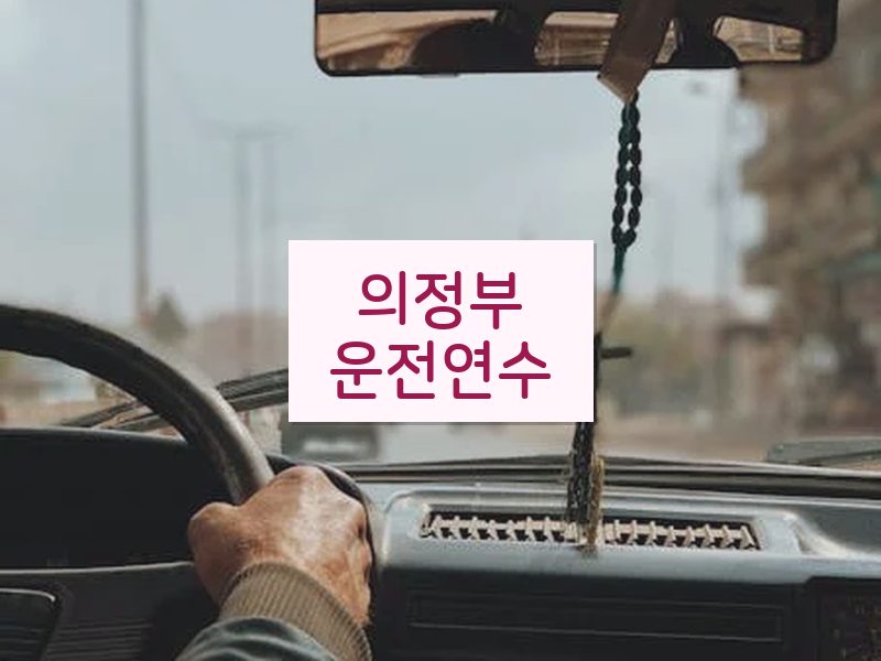 의정부운전연수 후기