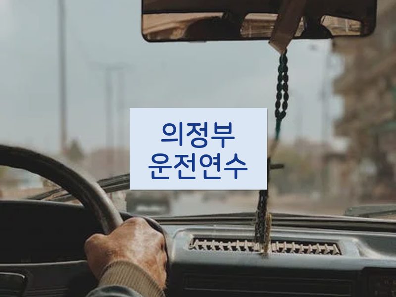 의정부운전연수 후기