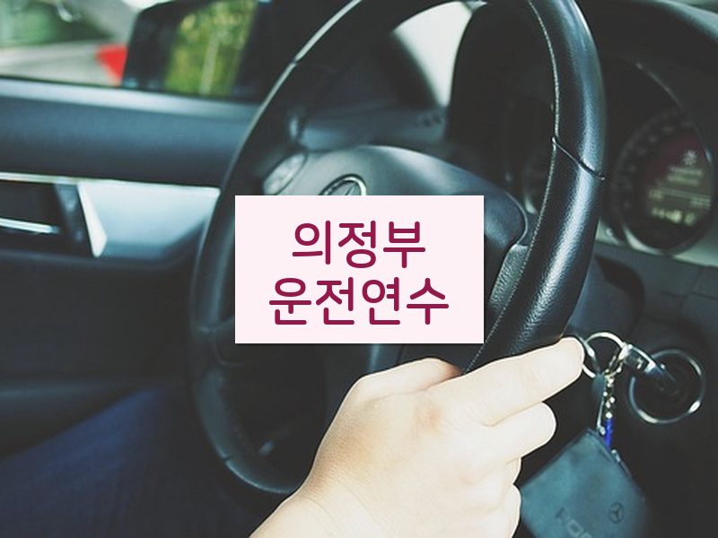 의정부운전연수 후기