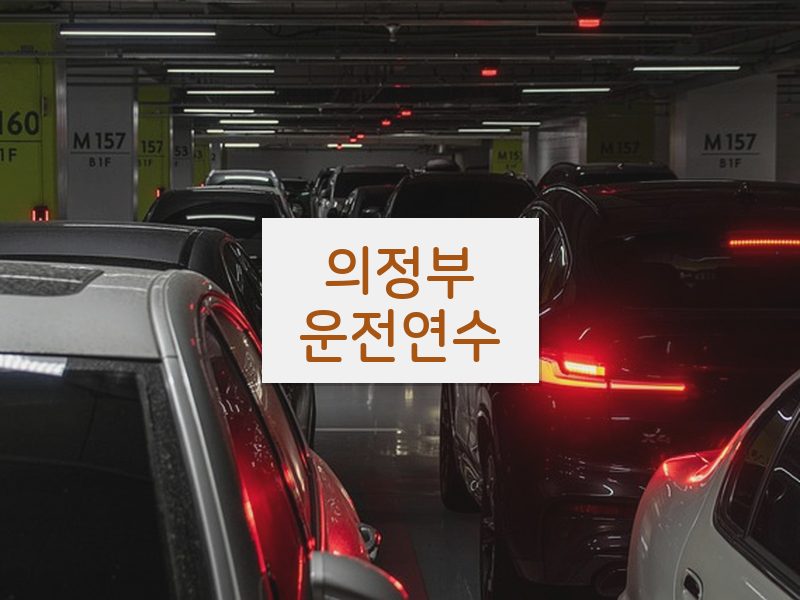 의정부운전연수 후기