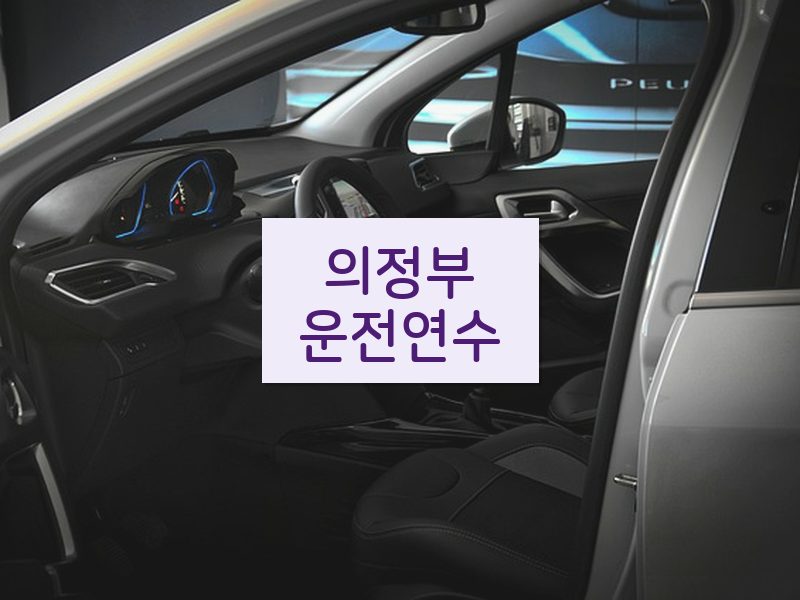 의정부운전연수 후기