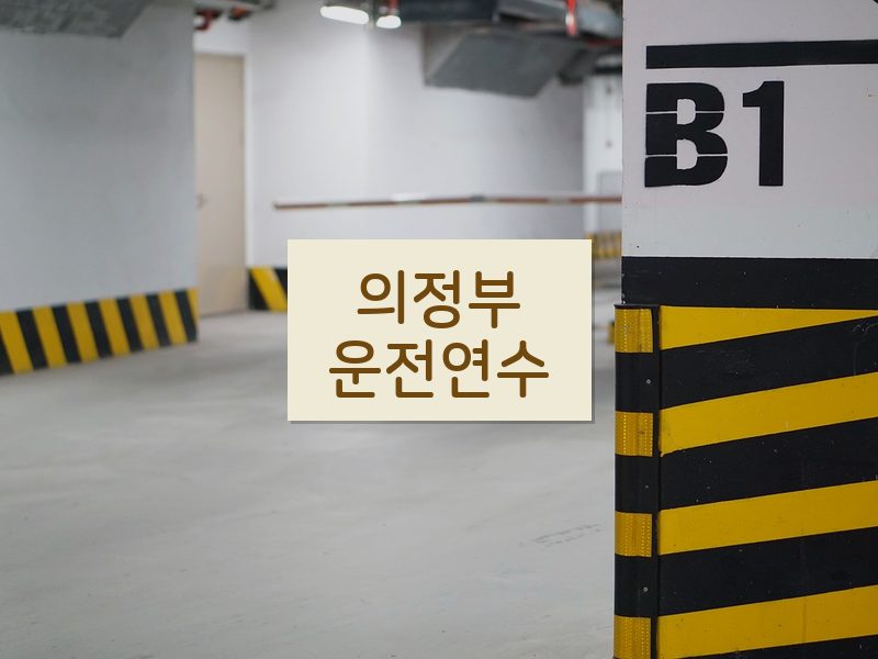 의정부운전연수 후기