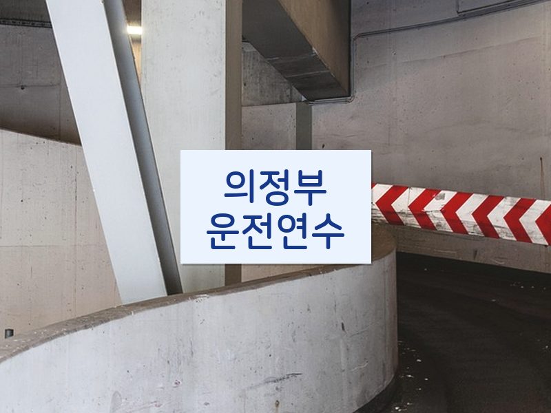 의정부운전연수 후기