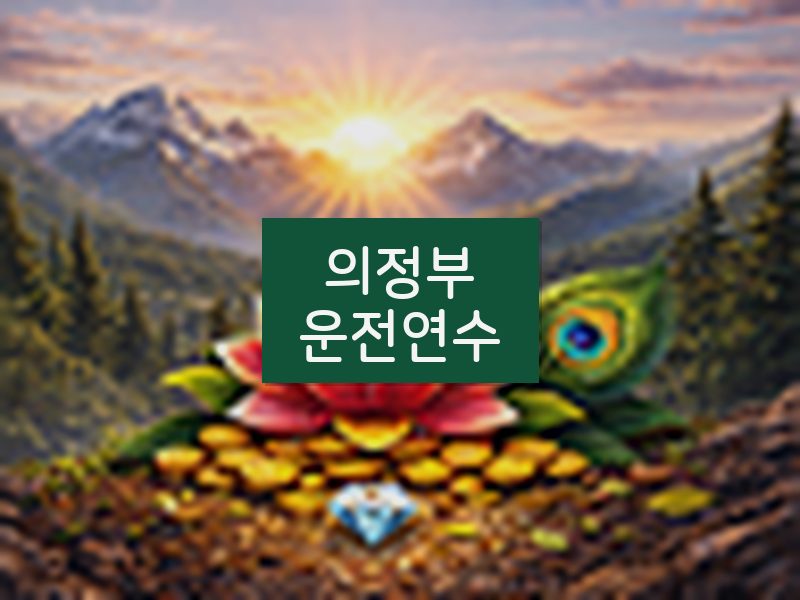 의정부운전연수 후기