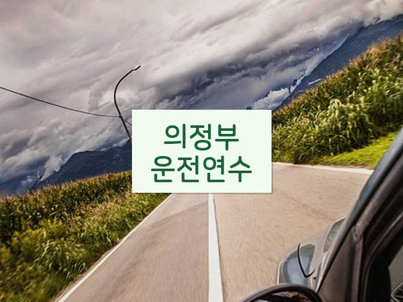 의정부운전연수 후기