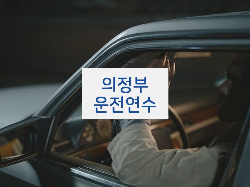 의정부운전연수 후기