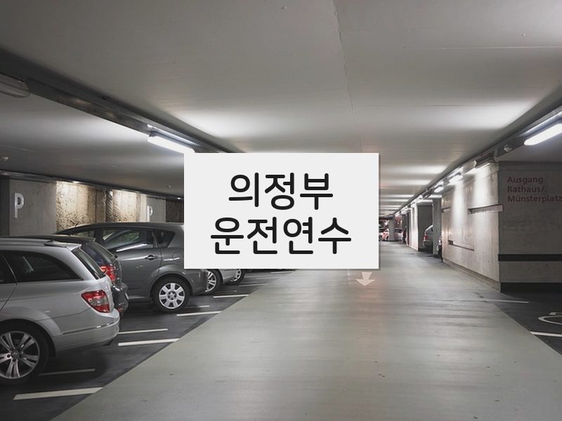 의정부운전연수 후기