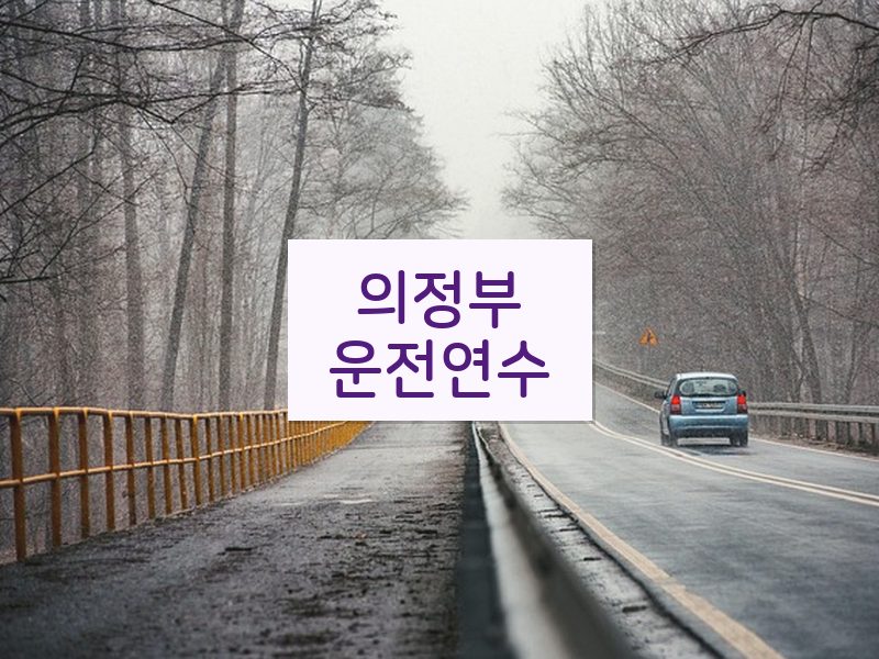 의정부운전연수 후기
