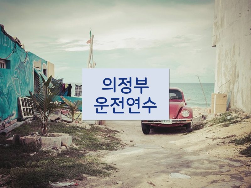 의정부운전연수 후기