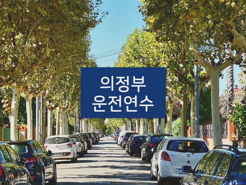 의정부운전연수 후기