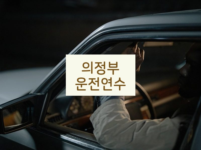 의정부운전연수 후기