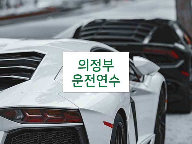 의정부운전연수 후기