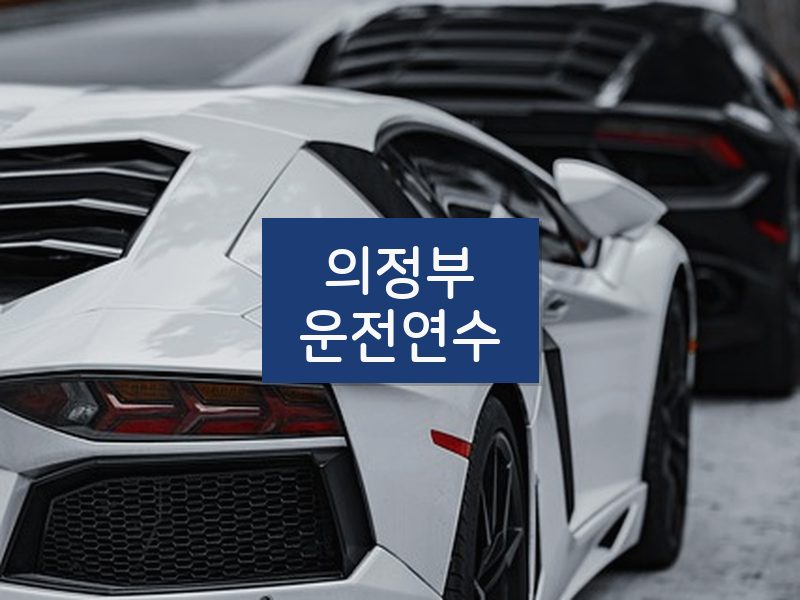 의정부운전연수 후기