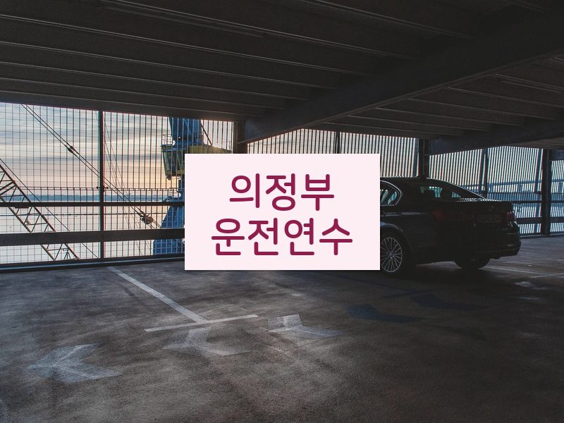 의정부운전연수 후기
