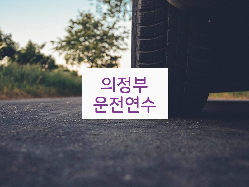 의정부운전연수 후기
