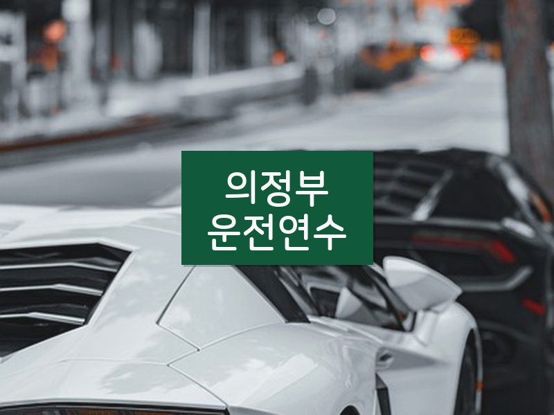 의정부운전연수 후기