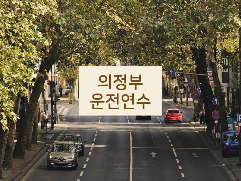 의정부운전연수 후기