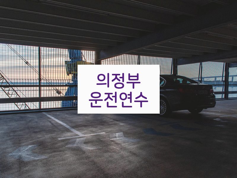 의정부운전연수 후기