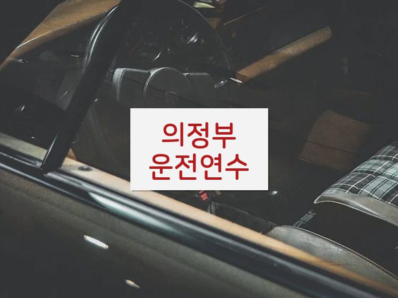 의정부운전연수 후기