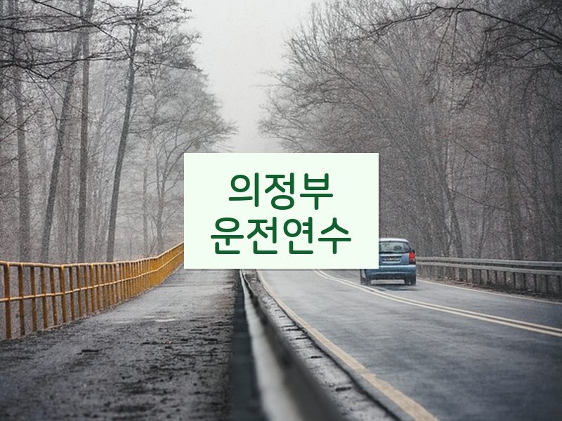 의정부운전연수 후기