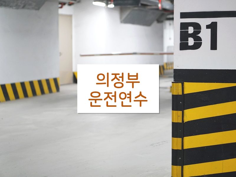 의정부운전연수 후기