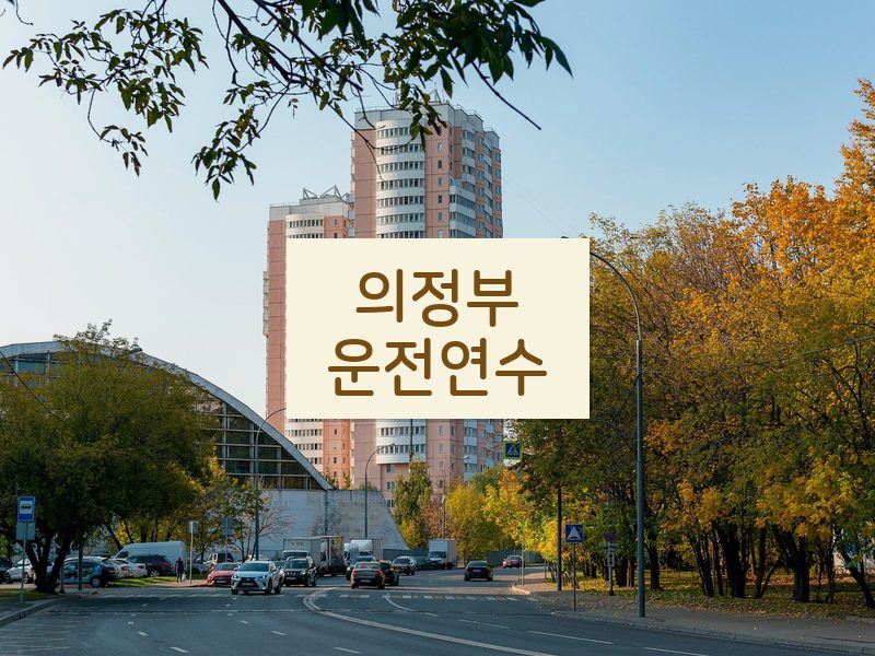 의정부운전연수 후기