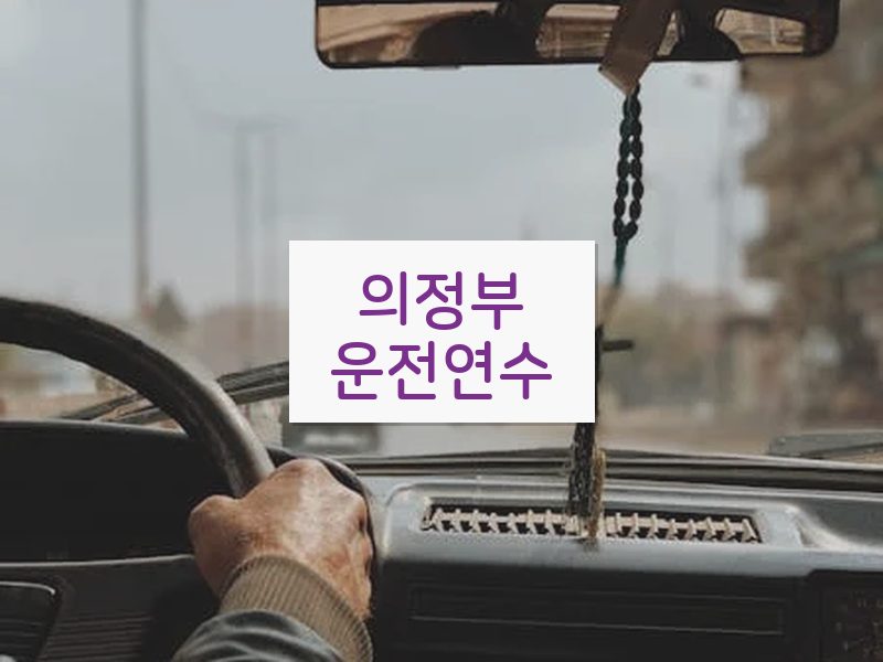 의정부운전연수 후기