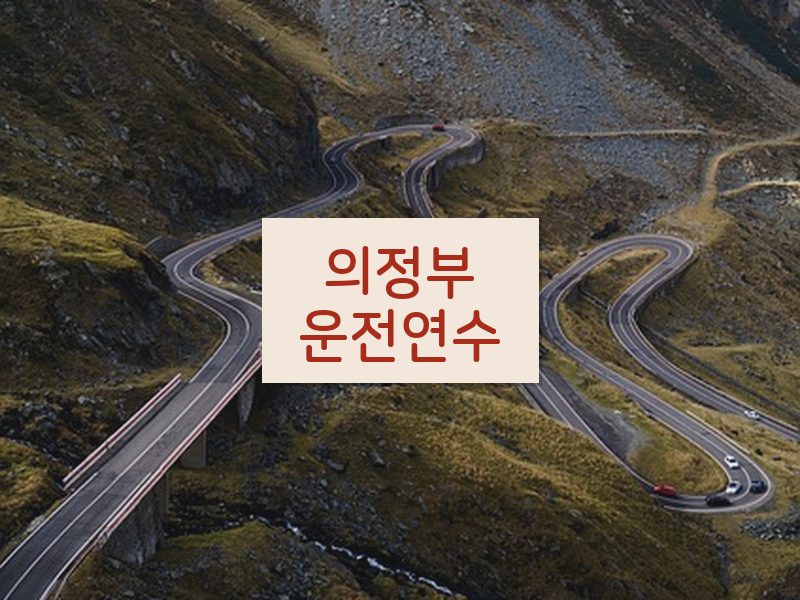 의정부운전연수 후기