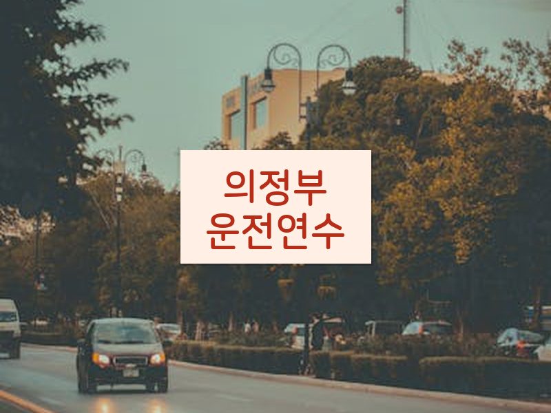 의정부운전연수 후기