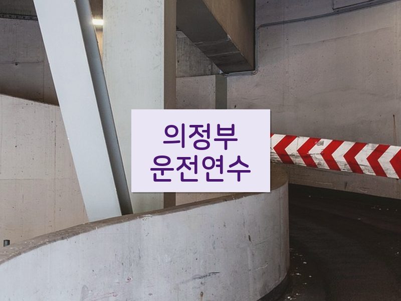 의정부운전연수 후기