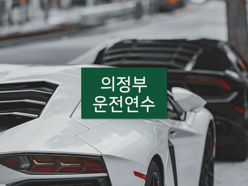 의정부운전연수 후기