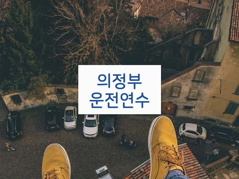 의정부운전연수 후기