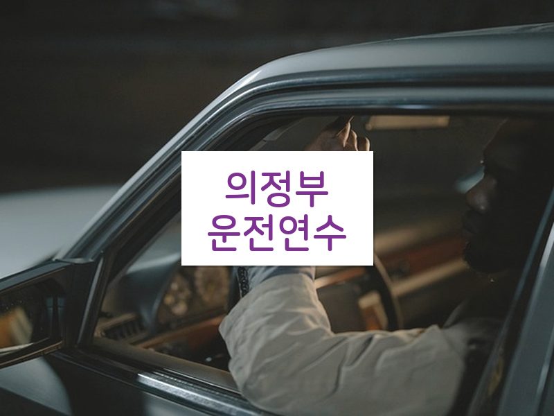 의정부운전연수 후기