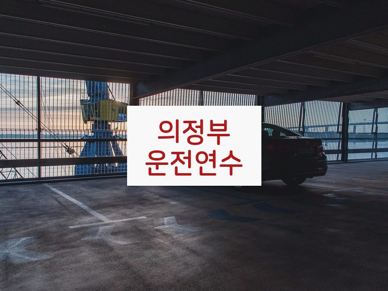 의정부운전연수 후기