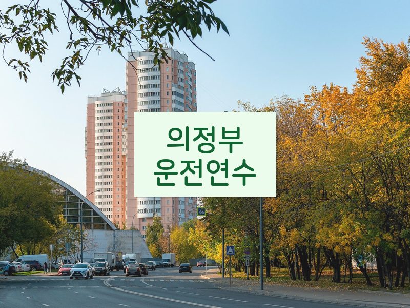 의정부운전연수 후기
