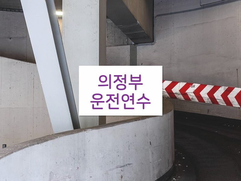 의정부운전연수 후기
