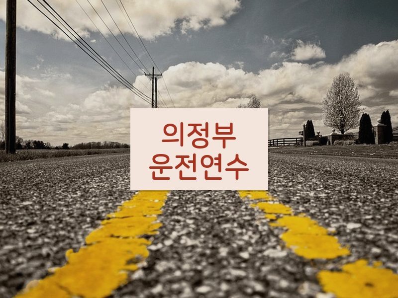 의정부운전연수 후기
