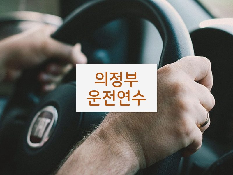 의정부운전연수 후기