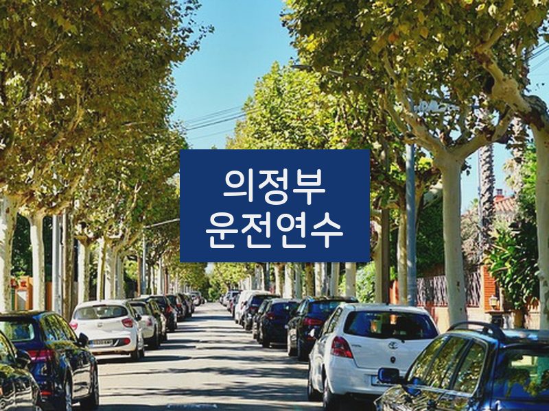 의정부운전연수 후기