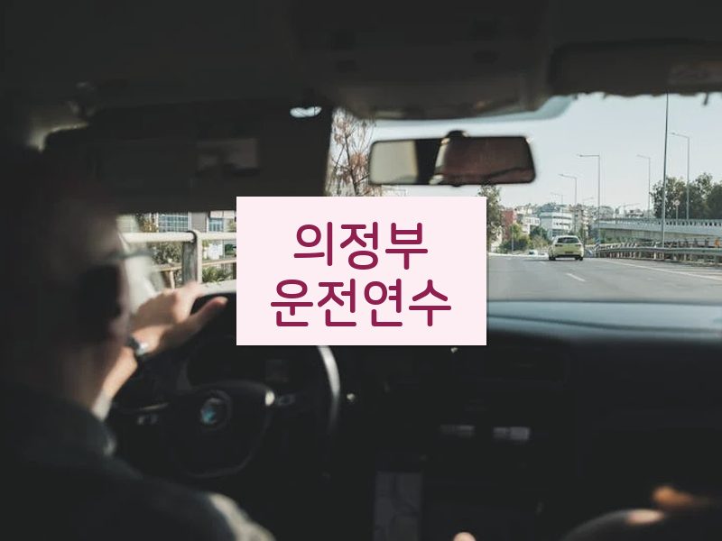 의정부운전연수 후기