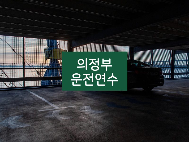 의정부운전연수 후기