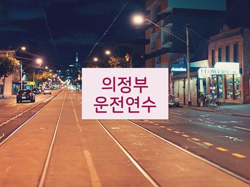 의정부운전연수 후기